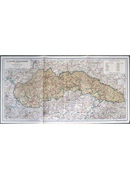  - A „Felvidék” közigazgatási térképe (1939), Budapest 1939 antikvár könyv