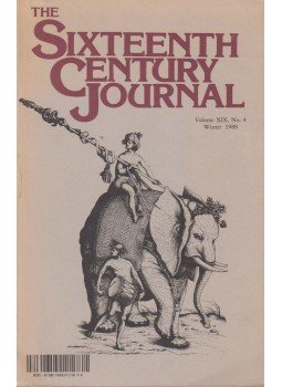 Robert M. Kingdon (szerk.) - The Sixteenth Century Journal 1988. Vol. 19, No. 4, Kirksville 1988 antikvár könyv