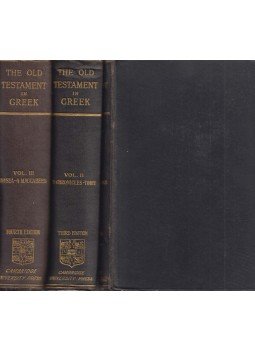 Henry Barclay Swete (szerk.) - The Old Testament in Greek According to the Septuagint I-III, Cambridge 1955 antikvár könyv