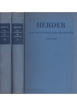 Herder, Johann Gottfried - Zur Philosophie der Geschichte I-II. Herder, Johann Gottfried - Zur Philosophie der Geschichte I-II., Berlin 1952 antikvár könyv