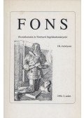 Miskei Antal,Erdélyi Gabriella,Bácskai Vera,Polyák Andrea - FONS 1996/3. (Dedikált)