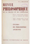 Pierre-Maxime Schuhl,Yvon Brès - Revue philosophique Avril-Juin 1982.
