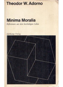 Theodor W. Adorno - Minima Moralia, Frankfurt am Main 1964 antikvár könyv