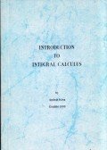 Kósa András - Introduction to Integral Calculus