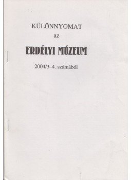 W. Kovács András - Különnyomat az erdélyi múzeum 2004/3-4. számából W. Kovács András - Különnyomat az erdélyi múzeum 2004/3-4. számából, 0 antikvár könyv