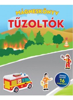  - Tűzoltók - Mágneskönyv - Játékos tanulás 16 mágnessel, null 2020 antikvár könyv