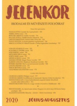  - Jelenkor - Irodalmiés művészeti folyóirat - 2020. július-augusztus, null 2020 antikvár könyv