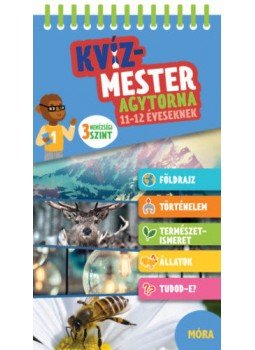  - Kvízmester - Agytorna 11-12 éveseknek - homokórával, null 2020 antikvár könyv