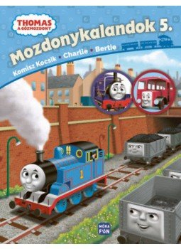  - Thomas, a gőzmozdony - Mozdonykalandok 5. - Komisz kocsik, Charlie, Bertie, null 2020 antikvár könyv