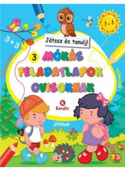  - Mókás feladatlapok ovisoknak 3. - Játssz és tanulj!, null 2019 antikvár könyv