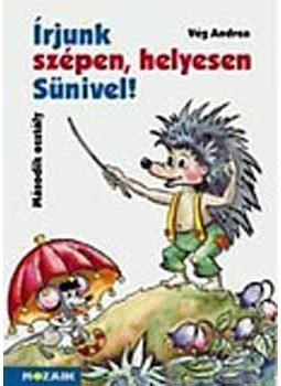 Vég Andrea - Írjunk szépen, helyesen Sünivel! - Második osztály - Írás- és helyesírás munkafüzet - MS-1521U, null 2020 antikvár könyv