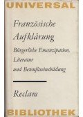 Winfired Schöder,Helga Bergmann,Brigitte Burmeister,Martin Fontius - Französische Aufklärung