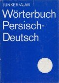 Heinrich F.J. Junker,Bozorg Alavi - Wörterbuch Persisch-Deutsch
