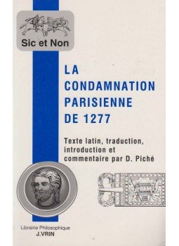 David Piché (szerk.) - La Condamnation Parisienne de 1277, Paris 1999 antikvár könyv