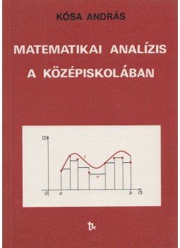Kósa András - Matematikai analízis a középiskolában, Budapest 1990 antikvár könyv