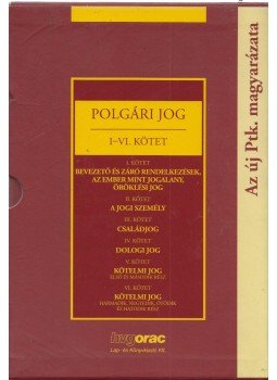 Petrik Ferenc - Polgári jog I-VI. Petrik Ferenc - Polgári jog I-VI., Budapest 2013 antikvár könyv