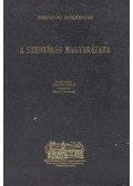 Bartha Tibor - A szentírás magyarázata