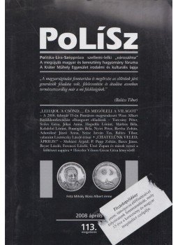 Turcsány Péter - PoLíSz 2008. április Turcsány Péter - PoLíSz 2008. április, 2008 antikvár könyv