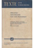 Karpp, Heinrich,Origenes,Görgemanns, Herwig - Origenes - vier Bücher von den Prinzipien