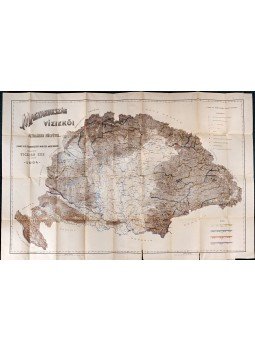  - Magyarország vízierői. Általános fölvétel. Tervezte: Viczián Ede (1905), Budapest 1905 antikvár könyv