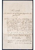 Arany János - Arany János (1817–1882) költő két oldal terjedelmű, autográf kézirata