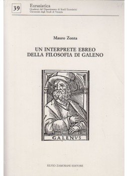 Mauro Zonta - Un interprete ebreo della filosofia di Galeno, Torino 1995 antikvár könyv