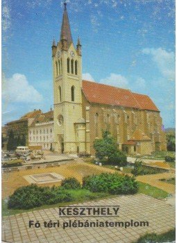 Anda Judit - Keszthely - Fő téri plébániatemplom, Budapest 1988 antikvár könyv