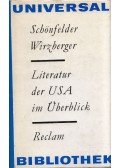 Karl-Heinz Schönfelder,Karl-Heinz Wirzberger - Literatur der USA im Überblick