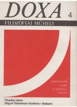 Kelemen János - Doxa 4. Kelemen János - Doxa 4., Budapest 1985 antikvár könyv