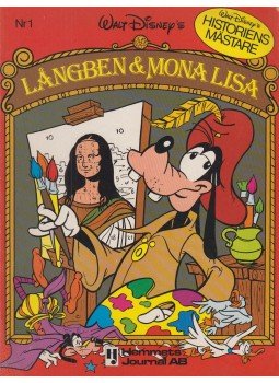 Walt Disney - Langben & Mona Lisa Walt Disney - Langben & Mona Lisa, Malmö 1976 antikvár könyv