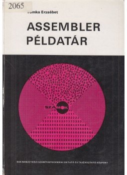 Tomka Erzsébet - Assembler példatár, Budapest 1978 antikvár könyv