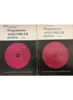 Tomka Erzsébet - Programozás Assembler nyelven I-II. kötet, Budapest 1978 antikvár könyv