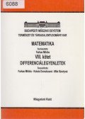Farkas Miklós,Kotsis Domokosné,Mile Károlyné - Matematika VIII. - Differenciálegyenletek
