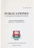 Tózsa Rigó Attila - Publicationes Universitatis Miskolcinensis (dedikált)