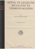 Dorner Béla - Rétek és legelők művelése és termésfokozása