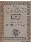 Verseghy Ferenc - Rikóti Mátyás