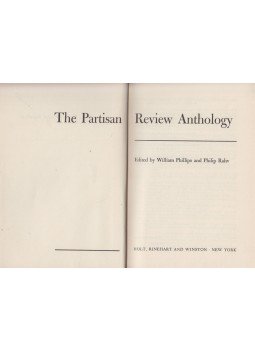 William Phillips, Philip Rahv - The Partisan Review Anthology, New York 1961 antikvár könyv