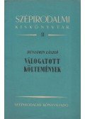 Benjámin László - Válogatott költemények