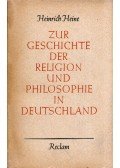 Heine, Heinrich - Zur Geschichte der Religion und Philosophie in Deutschland