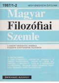 Áron László - Magyar filozófiai szemle 1997/1-2