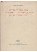 Pólay Elemér - Differenzierung der Gesellschaftsnormen im antiken Rom