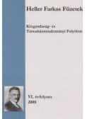 Dr. Schlett András - Heller Farkas Füzetek VI. évfolyam