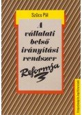 Szűcs Pál - A vállalati belső irányítási rendszer reformja