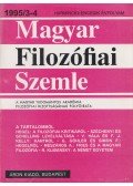 Áron László - Magyar filozófiai szemle 1995/3-4