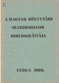 Jávori Ferencné (szerk.) - A magyar könyvtári szakirodalom bibliográfiája