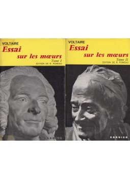 Voltaire - Essai sur les mœurs et l’esprit des nations I-II. Voltaire - Essai sur les mœurs et l’esprit des nations I-II., Paris 1963 antikvár könyv