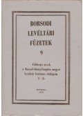 Román János - Borsodi levéltári füzetek 9.
