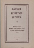 Román János - Borsodi levéltári füzetek 6.