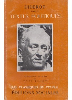 Diderot, Denis - Textes Politiques, Paris 1960 antikvár könyv