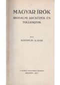 Schöpflin Aladár - Magyar írók irodalmi arcképek és tollrajzok